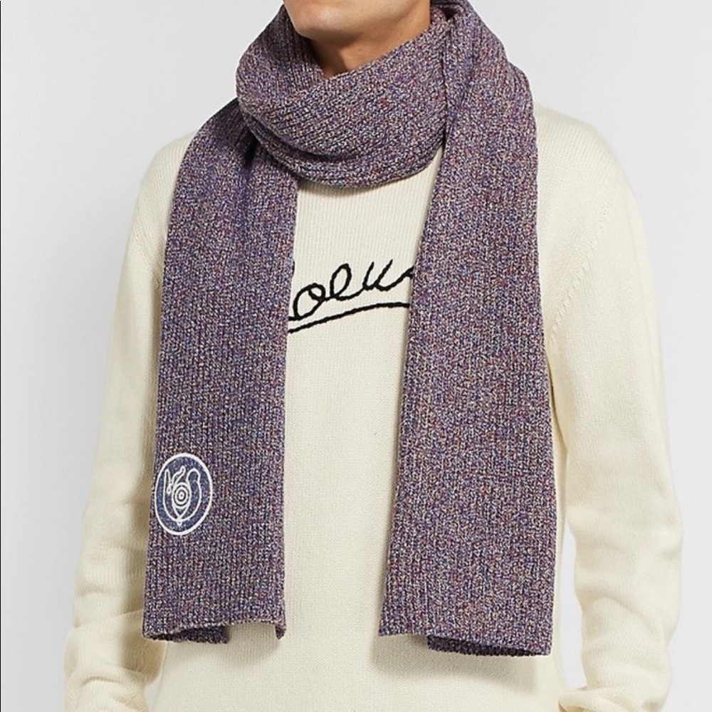 Loewe Nature Logo-Appliquéd Scarf